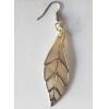 Leaf,Shell Earring 17x51mm Sold by pair