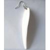 Leaf,Shell Earring 15x77mm Sold by pair