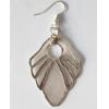 Leaf,Shell Earring 15x79mm Sold by pair