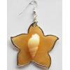 Star,Shell Earring 43mm Sold by pair