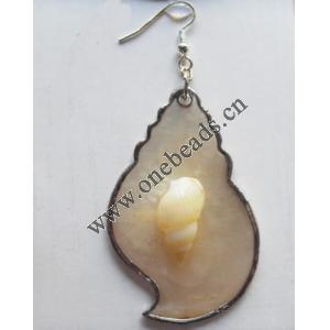Shell Earring 37x56mm Sold by pair
