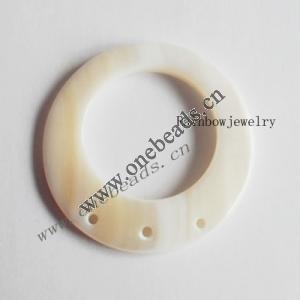 Shell Connector,Donut.34mm,Sold by Bag