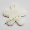 Shell Pendant Flower 28mm Sold by Bag