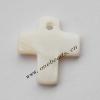 Shell Pendant Cross 11x12mm Sold by Bag