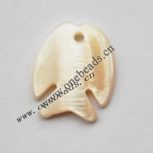 Shell Pendant Aninal 13x18mm Sold by Bag