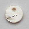 Shell Pendant Coin 10mm Sold by Bag