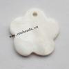 Shell Pendant Flower 25mm Sold by Bag