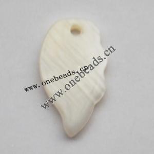 Shell Pendant 10x12mm Sold by Bag