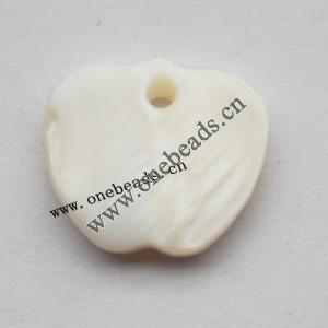 Shell Pendant Fruit 11x12mm Sold by Bag