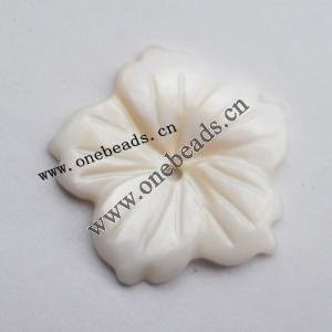 Shell Pendant Flower 23mm Sold by Bag