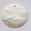 Shell Pendant Coin 30mm Sold by Bag