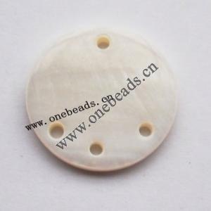 Shell Connector Coin 20mm Sold by Bag