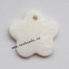 Shell Pendant Flower 18mm Sold by Bag