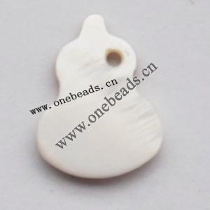 Shell Pendant Calabash 15x20mm Sold by Bag