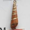 Jewelry Finding, shell Pendant 8x29mm Sold by PC