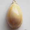 Jewelry Finding, shell Pendant 16x26mm Sold by PC