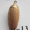Jewelry Finding, shell Pendant 13x29mm Sold by PC