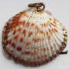Jewelry Finding, shell Pendant 27x25mm Sold by PC
