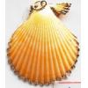 Jewelry Finding, shell Pendant 41x47mm Sold by PC