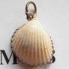 Jewelry Finding, shell Pendant 16x19mm Sold by PC