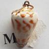 Jewelry Finding, shell Pendant 15x22mm Sold by PC