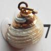 Jewelry Finding, shell Pendant 13x13mm Sold by PC