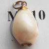Jewelry Finding, shell Pendant 14x24mm Sold by PC