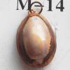 Jewelry Finding, shell Pendant 17x24mm Sold by PC