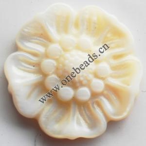Jewelry Finding, shell Pendant 23.5mm Sold by PC