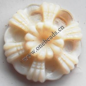 Jewelry Finding, shell Pendant 20mm Sold by PC