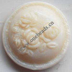 Jewelry Finding, shell Pendant 20mm Sold by PC