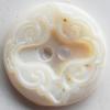 Jewelry Finding, shell Pendant 22mm Sold by PC