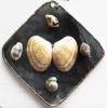 Jewelry Finding, shell Pendant 76mm Sold by PC