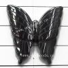 Non-Magnetic Hematite Pendants Grade A Butterfly 32x32mm Sold by Bag