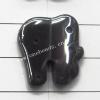 Non-Magnetic Hematite Pendants Grade A Elephant 22mm Sold by Bag