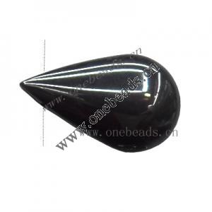 Non-Magnetic Hematite Pendants Grade A Teardrop 18x30mm Sold by Bag