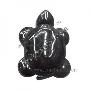 Non-Magnetic Hematite Pendants Grade A Turtle 13x17mm Sold by Bag