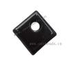 Non-Magnetic Hematite Pendants Grade A Square 15x15mm Sold by Bag