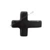 Non-Magnetic Hematite Pendants Grade A Cross 14x17mm Sold by Bag