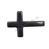 Non-Magnetic Hematite Pendants Grade A Cross 22x34mm Sold by Bag