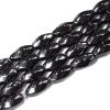 Magnetic Hematite Beads,Grade B,Twist Oval,10x10mm,Sold per 16-inch strand