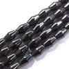 Magnetic Hematite Beads,Grade B Bicone 6x9mm Sold per 16-inch strand