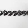 Magnetic Hematite Beads,Grade A，Heart 8mm Sold per 16-inch strand
