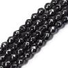 Magnetic Hematite Beads,Grade A Heart,9x9mm,Sold per 16-inch strand
