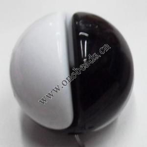 Solid Resin Beads Round 19mm Sold by kg