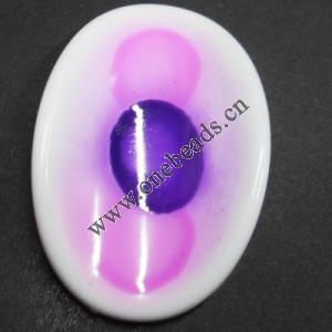 30x43mm Flat Oval Resin Beads Sold by kg