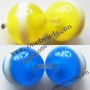 Resin Beads,Round 8mm Sold by bag