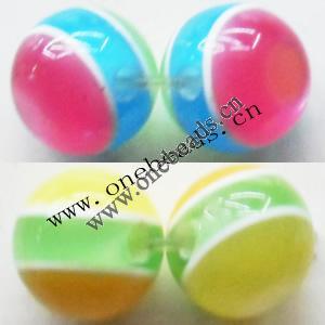 Resin Beads,Round 8mm Sold by bag