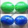Resin Beads,Oval 13x10mm Sold by bag