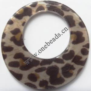 Resin Pandent,48mm Hollow Coin Sold by bag